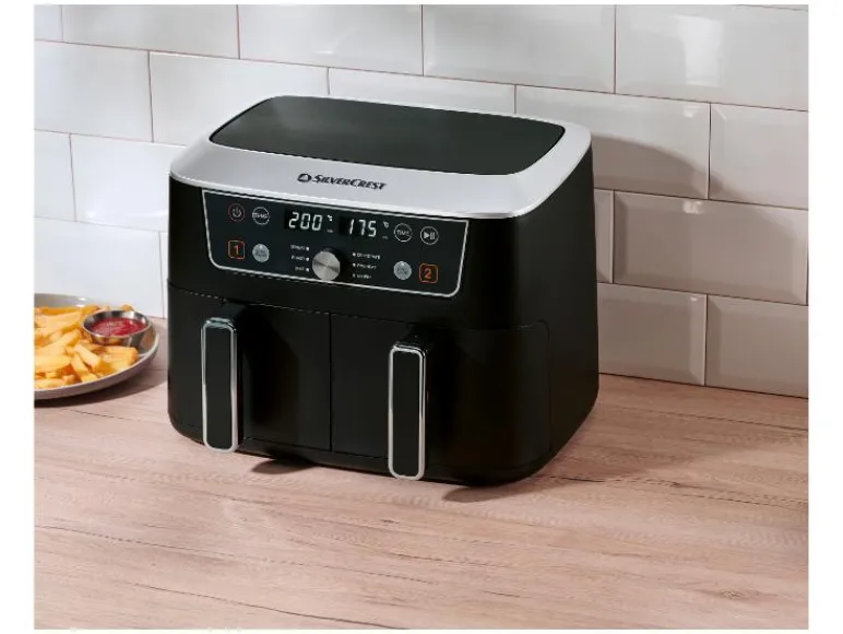 Dubbele airfryer 2x 4,35 L<SILVERCREST® New