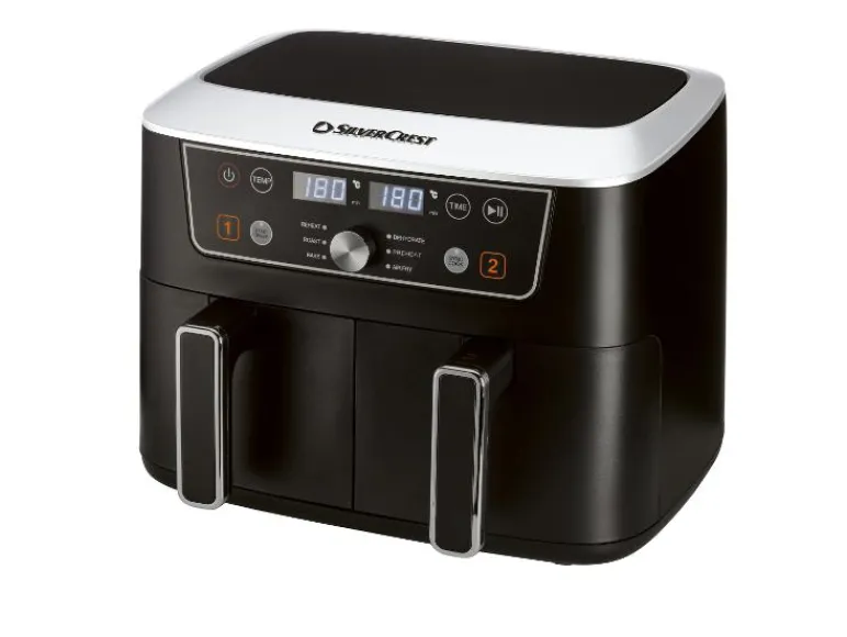 Dubbele airfryer 2x 4,35 L<SILVERCREST® New