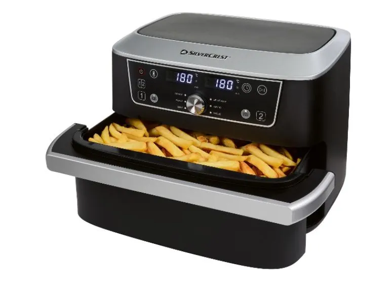 Dubbele hetelucht friteuse 11 L<SILVERCREST® Discount