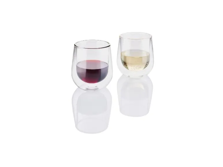 Dubbelwandige glazenset<LIVARNO home Sale