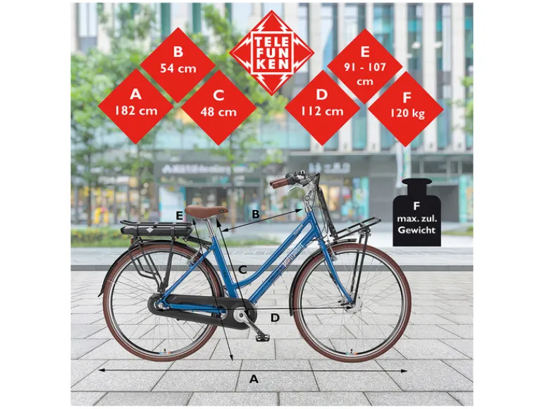 E-bike City RT530 28"<TELEFUNKEN Outlet