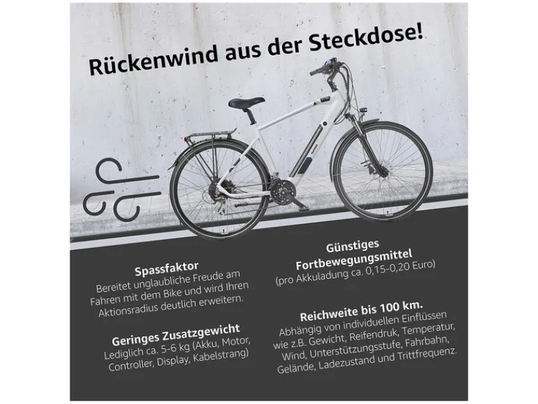 E-bike Trekking XC941 Expedition 28"<TELEFUNKEN Hot