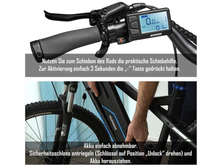 E-bike Trekking XC941 Expedition 28"<TELEFUNKEN Hot