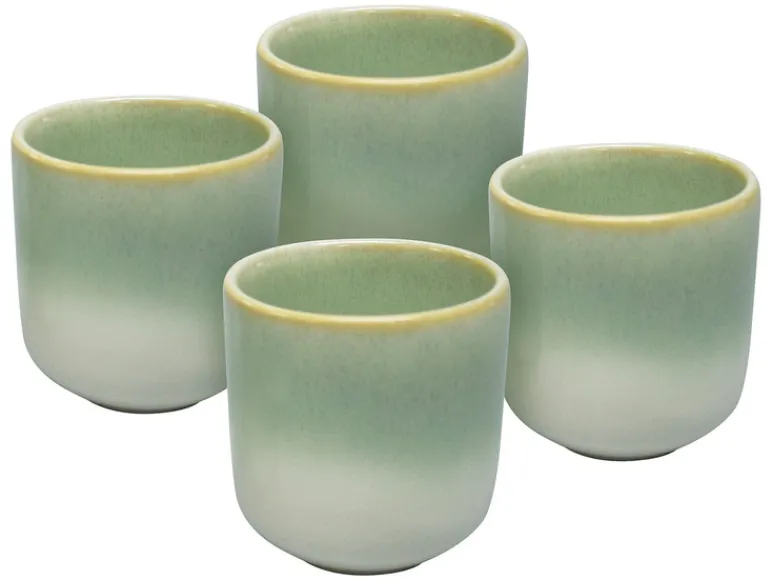 Espressokopje 13cl set van 4 aardewerk<vanWell Sale