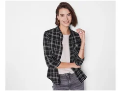 Flanellen dames blouse<esmara® Clearance