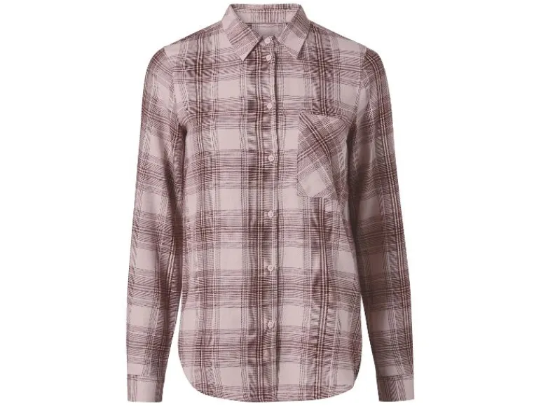 Flanellen dames blouse<esmara® Clearance