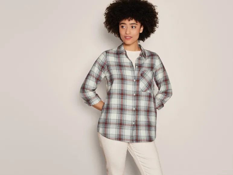 Flanellen dames blouse<esmara® Best