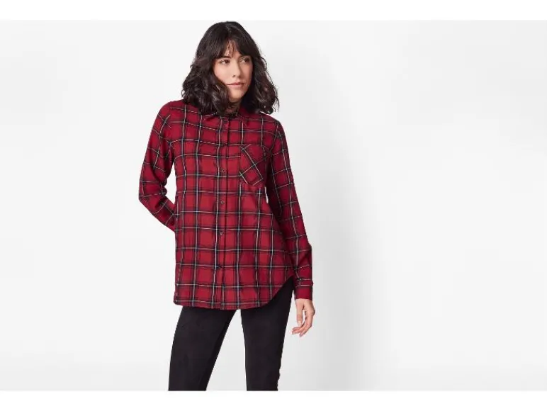 Flanellen dames blouse<esmara® Best