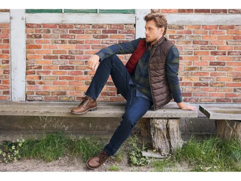 Flanellen heren overhemd<esmara Men Clearance