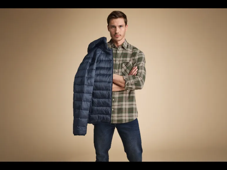Flanellen heren overhemd<esmara Men Clearance