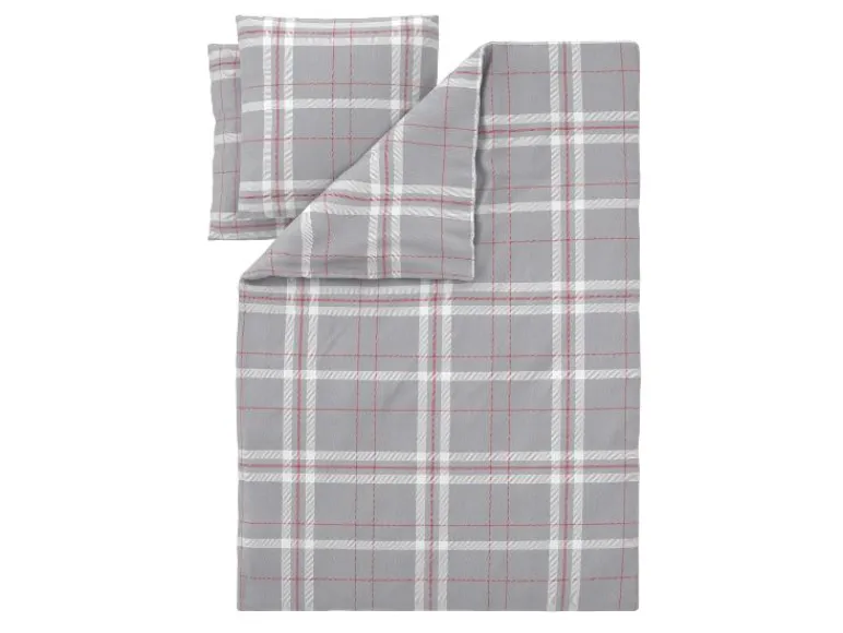 Fleece dekbedovertrek 200 x 200 cm<LIVARNO® Sale