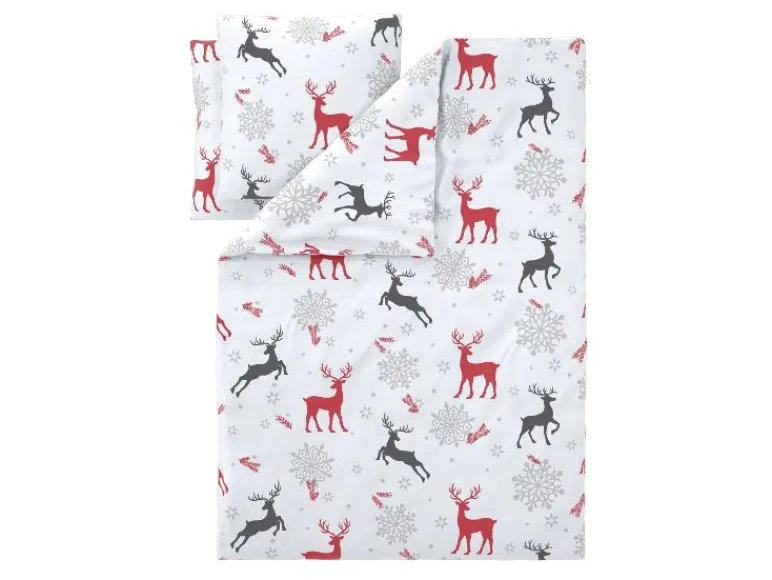Fleece dekbedovertrek 240 x 220 cm<LIVARNO® Discount