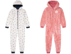 Fleece meisjes onesie<pepperts!® New
