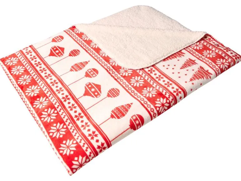 Fleece plaid 140 x 180 cm<LIVARNO home Sale