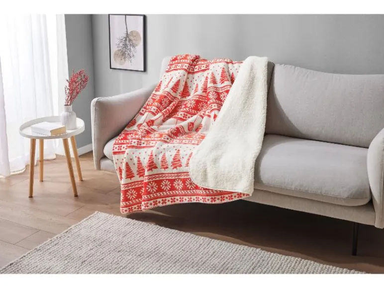 Fleece plaid 140 x 180 cm<LIVARNO home Sale