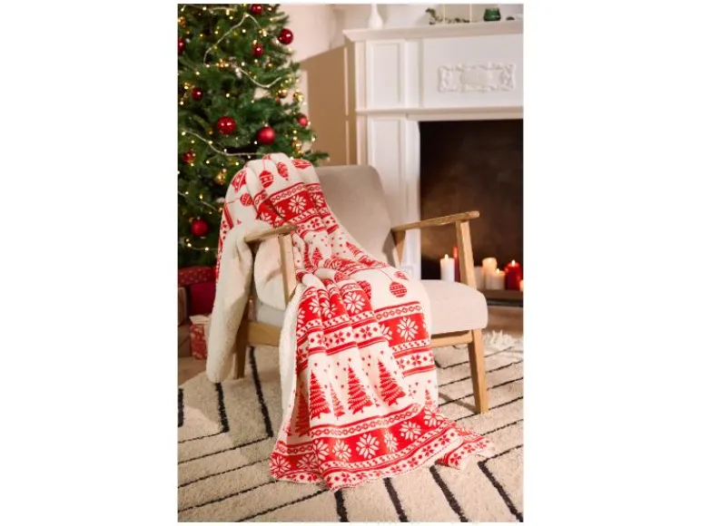 Fleece plaid 140 x 180 cm<LIVARNO home Sale