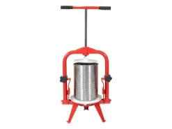 fruitpers, 6, 12, 18 of 30 liter, mechanisch, met stalen spindel<Güde Discount