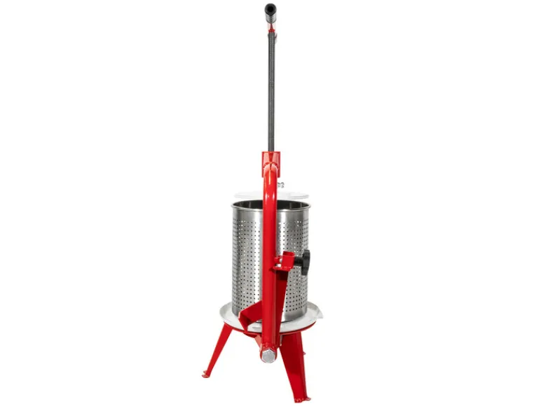 fruitpers, 6, 12, 18 of 30 liter, mechanisch, met stalen spindel<Güde Discount