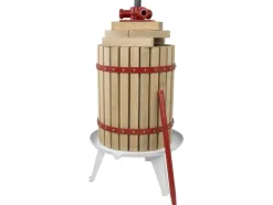 fruitpers, 6, 12, 18 of 30 liter, mechanisch, met stalen spindel<Güde Discount