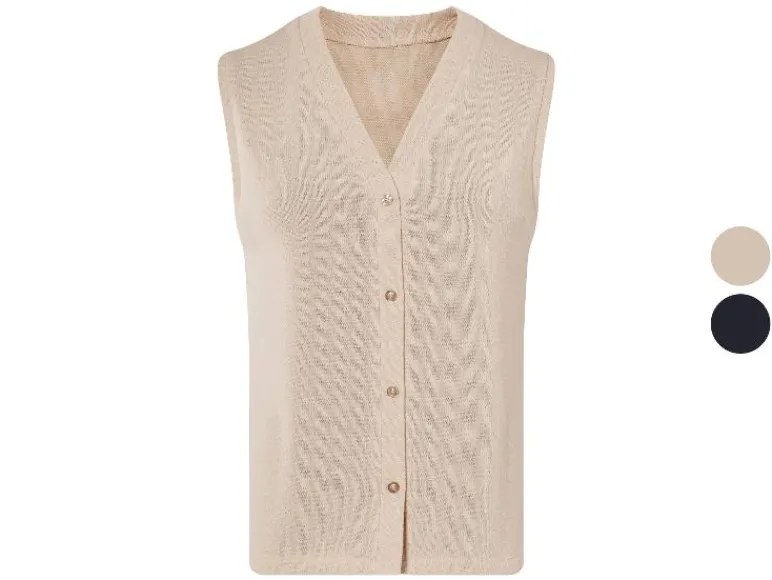 Gebreid dames vest<esmara® Outlet