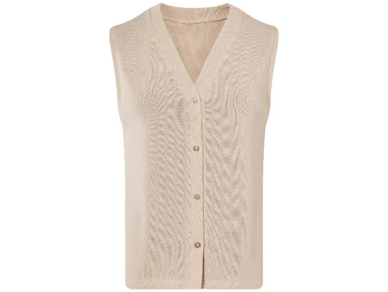 Gebreid dames vest<esmara® Outlet
