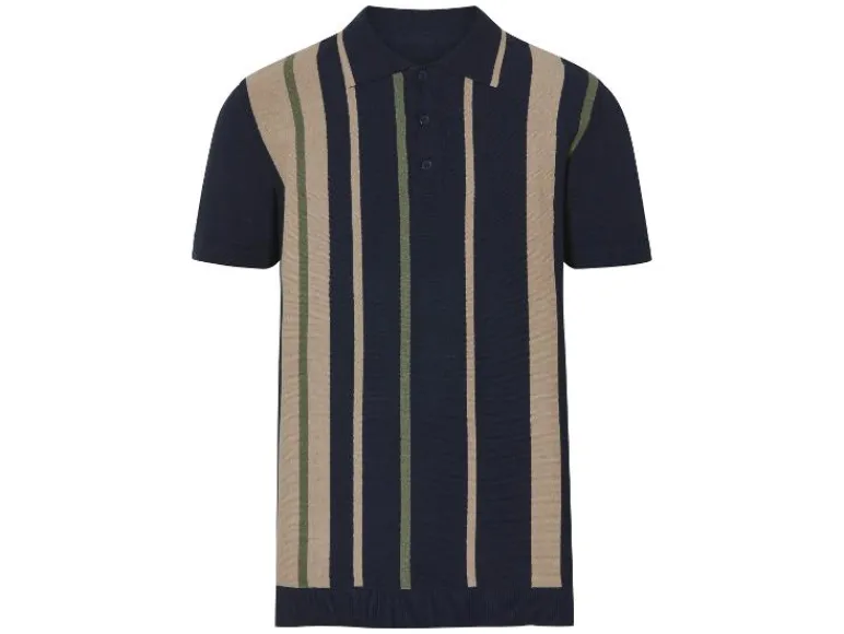 Gebreid heren poloshirt<esmara Men Sale