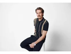 Gebreid heren poloshirt<esmara Men Sale