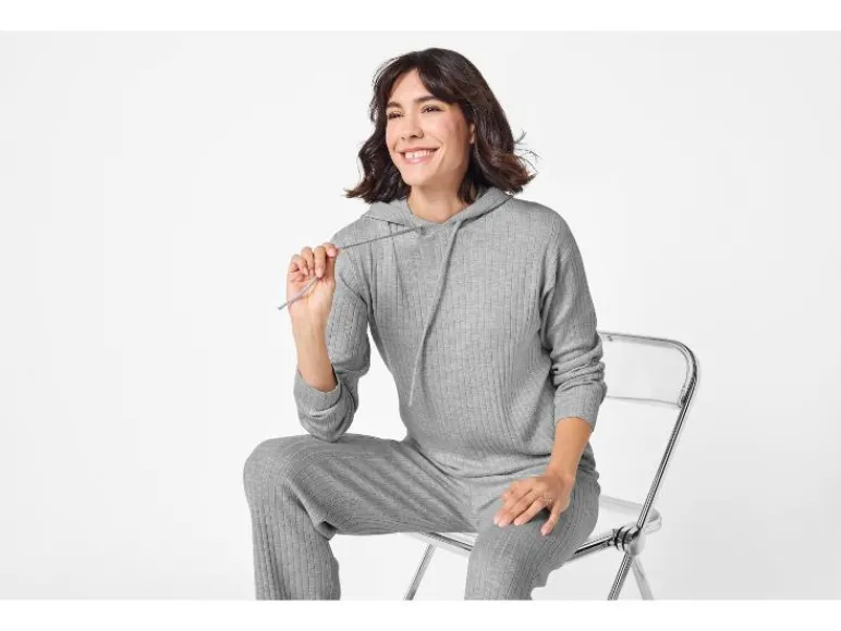 Gebreide dames hoodie<esmara® New
