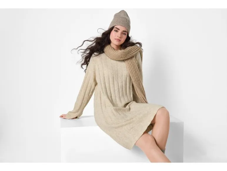 Gebreide dames jurk<esmara® Discount