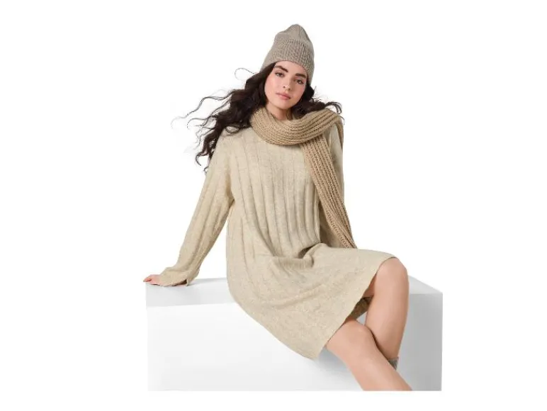 Gebreide dames jurk<esmara® Discount