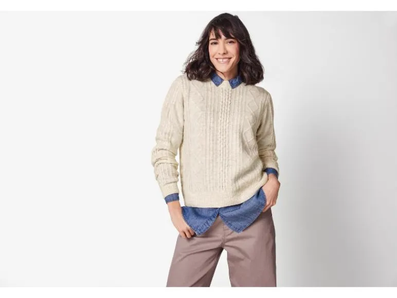 Gebreide dames trui<esmara® Clearance