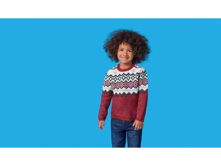 Gebreide kinder kersttrui<lupilu® Online
