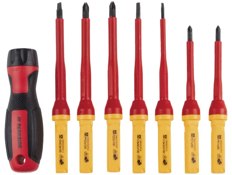 Gereedschapskoffer voor elektriciens, 83-delig, tot 1000 V<PARKSIDE® Best