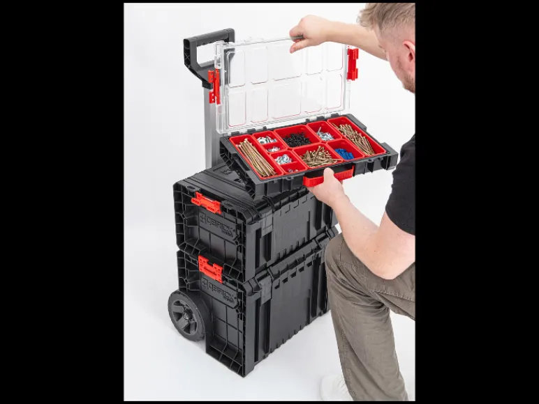 Gereedschapswagenset PRO Organizer 100 + RRO toolbox + PRO Cart<Qbrick System Online