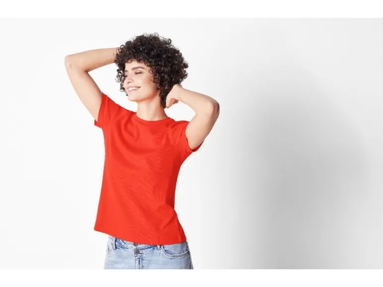 Geribd dames shirt<esmara® Discount