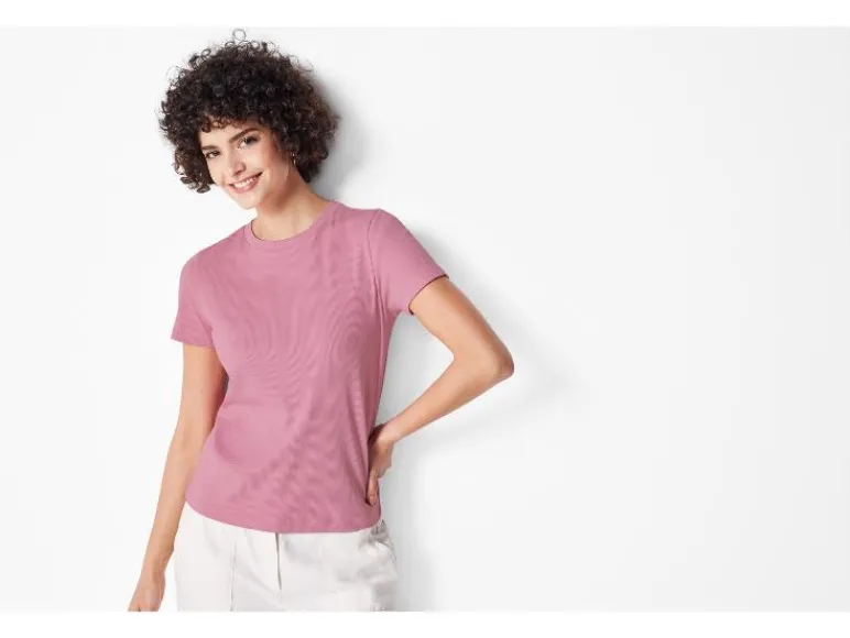 Geribd dames shirt<esmara® Discount