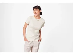 Geribd dames T-shirt<esmara® Hot