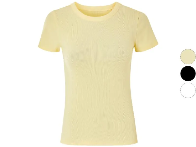Geribd dames T-shirt<esmara® Clearance