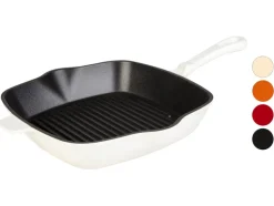 Gietijzeren grillpan 24,5 cm<LIVARNO home Hot