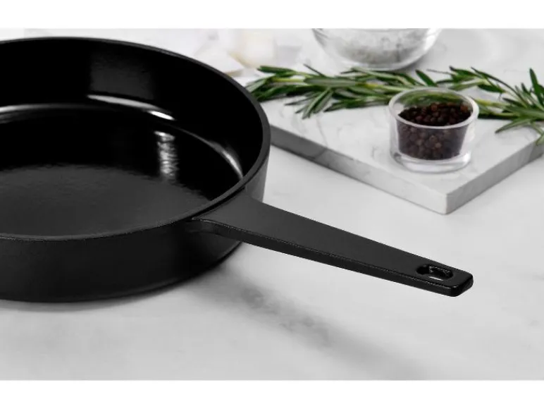 Gietijzeren pan 25 cm<Masterpro