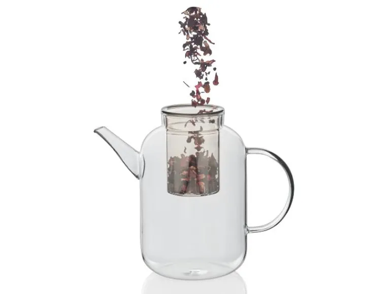 Glazenset of theepot<LIVARNO home Discount