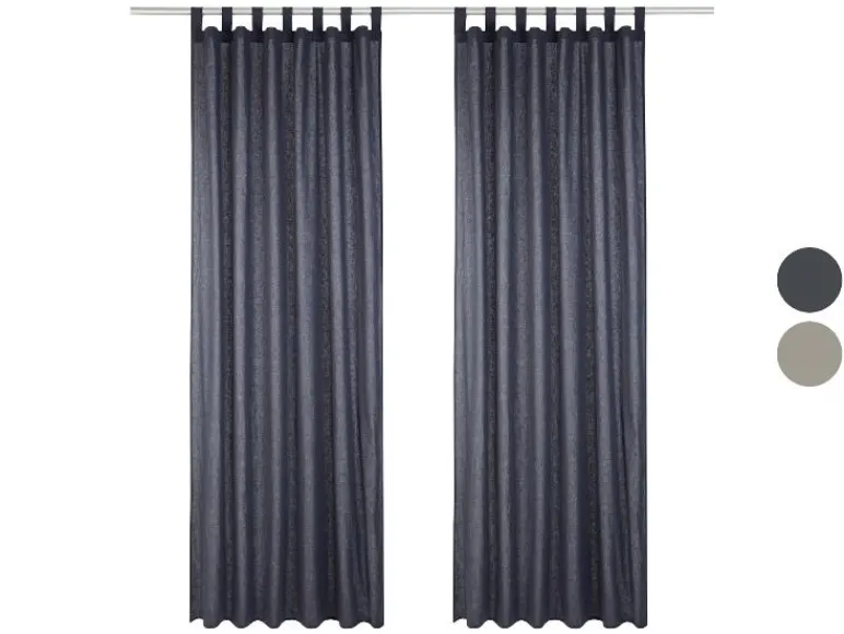 Gordijnen 135 x 240 cm<LIVARNO home New