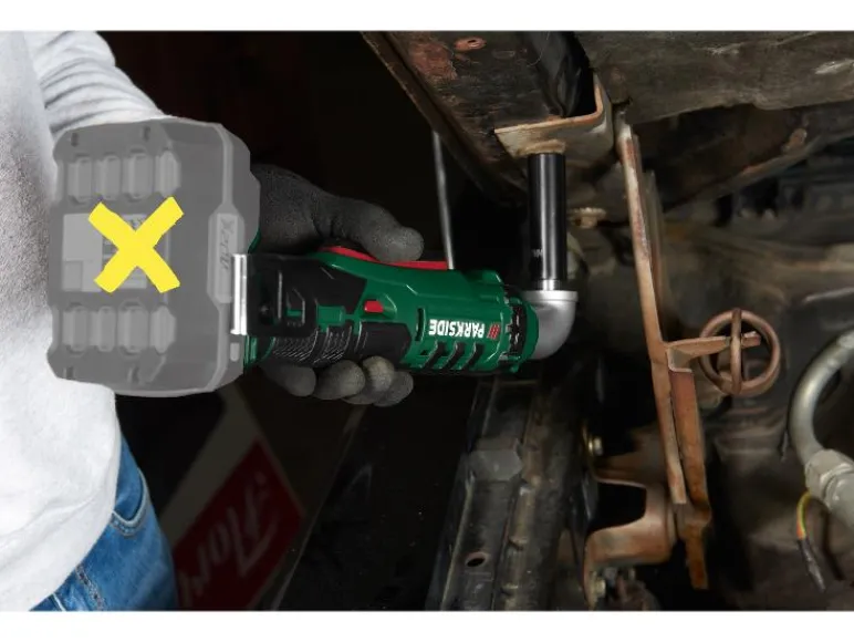 Haakse accu-slagboormachine 20 V zonder accu en lader<PARKSIDE® Outlet