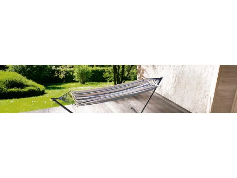 Hangmat met frame<LIVARNO home Outlet