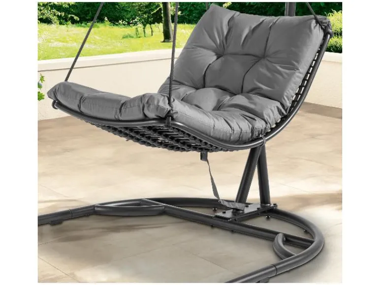 Hangstoel met frame<LIVARNO home Outlet