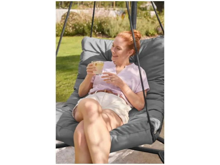 Hangstoel met frame<LIVARNO home Outlet