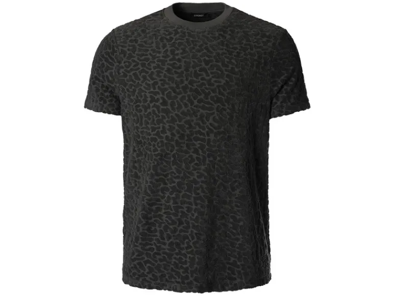 Heren badstof t-shirt<LIVERGY® Discount