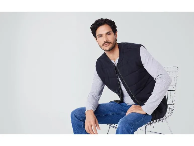 Heren bodywarmer<LIVERGY® Clearance