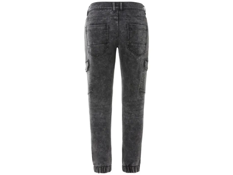 Heren denim joggers<LIVERGY® Outlet