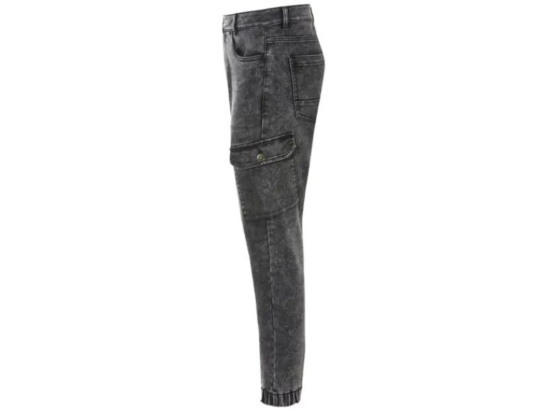 Heren denim joggers<LIVERGY® Outlet